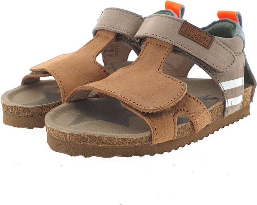 Shoesme BI23S086 sandaal grijs combi