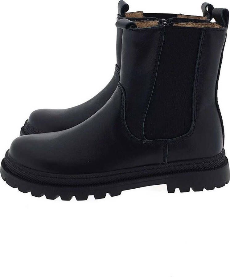 Shoesme Bikerboots Meisjes Black Leer