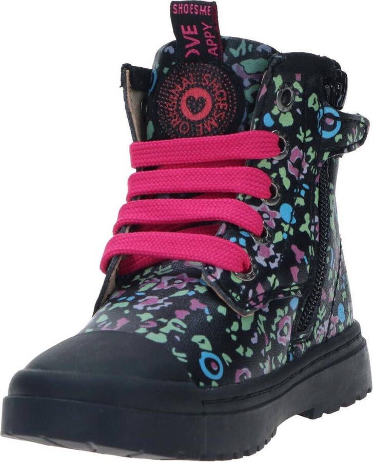 Shoesme Bikerboots | | Black Multicolor pattern | Leer - Foto 4