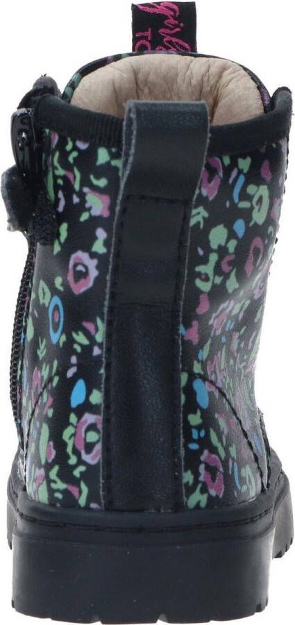 Shoesme Bikerboots | | Black Multicolor pattern | Leer - Foto 5