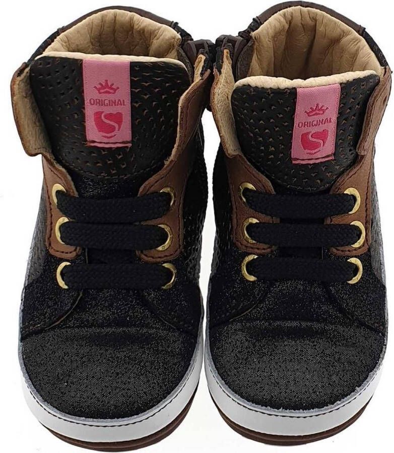 Shoesme Bp21w011 Babyschoenen Babyslofjes Meisjes Zwart