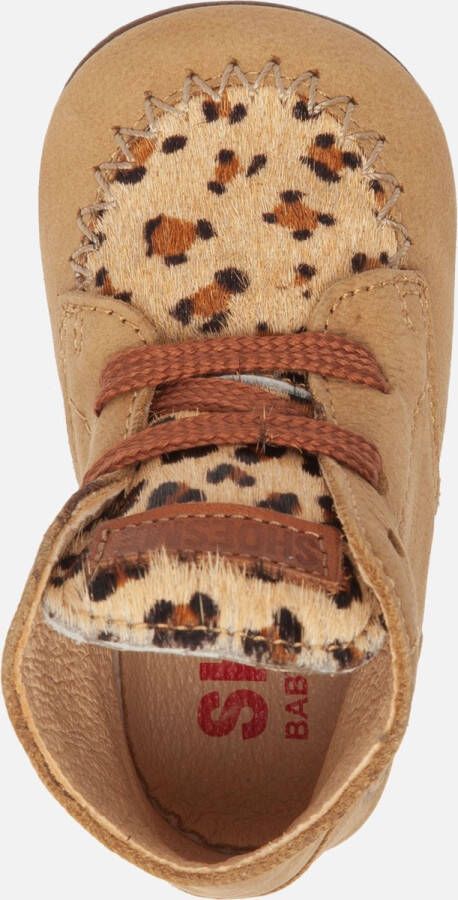 Shoesme Bp21w023 Babyschoenen Babyslofjes Meisjes Camel