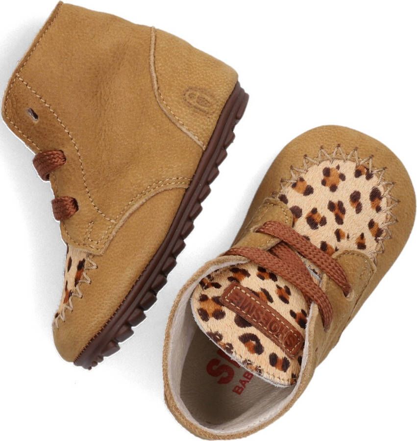 Shoesme Bp21w023 Babyschoenen Babyslofjes Meisjes Camel