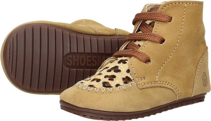 Shoesme Bp21w023 Babyschoenen Babyslofjes Meisjes Camel