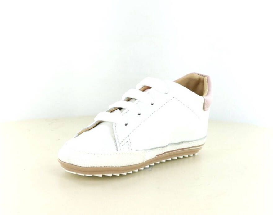 Shoesme sneakers wit roze Meisjes Leer Meerkleurig 22 - Foto 5