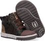 Shoesme Ef21w036 Hoge sneakers Leren Sneaker Meisjes Brons - Thumbnail 4
