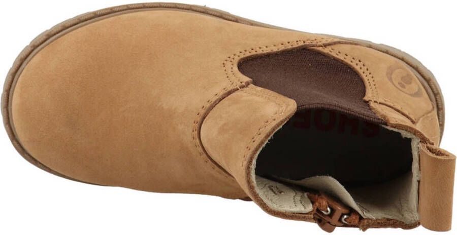 Shoesme Enkelboots Jongens Cognac Leer