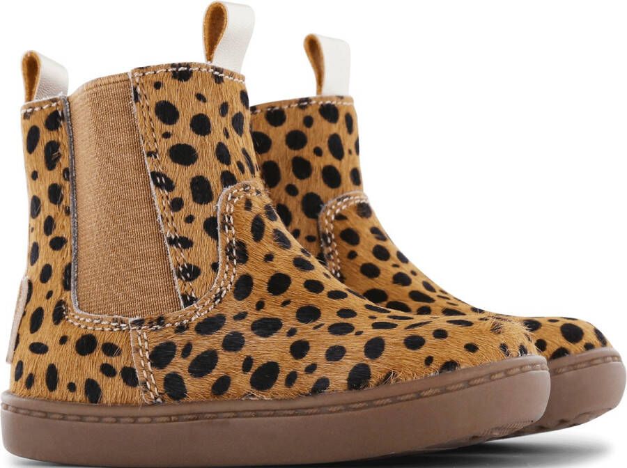 Shoesme Enkelboots Meisjes Brown Dots Leer