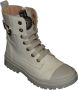 Shoesme Sw22w030 Veterboots Laarzen Met Veters Beige - Thumbnail 13