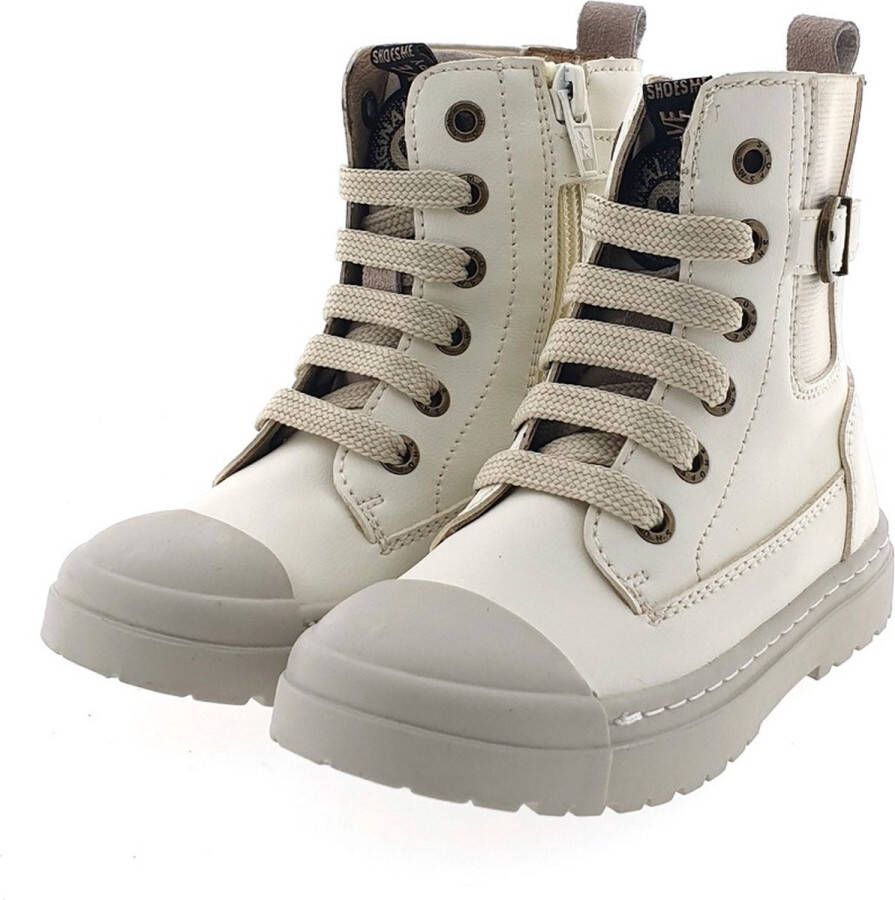 Shoesme Enkelboots Meisjes OFF WHITE Leer