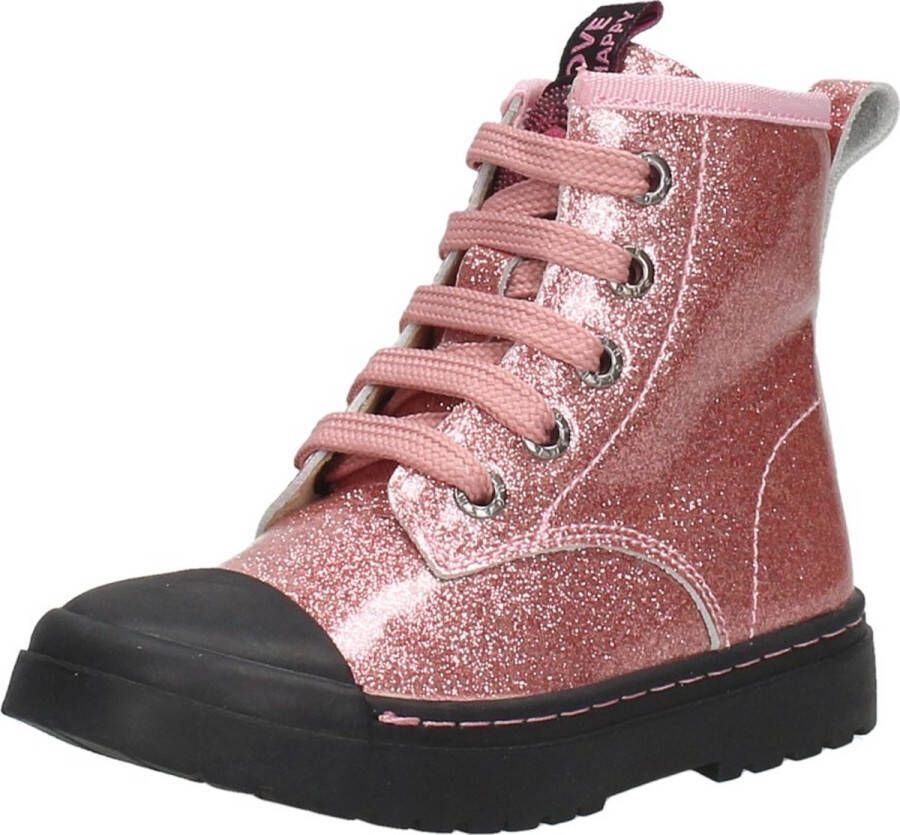 Shoesme veterboot Veterschoenen Meisje roze - Foto 12