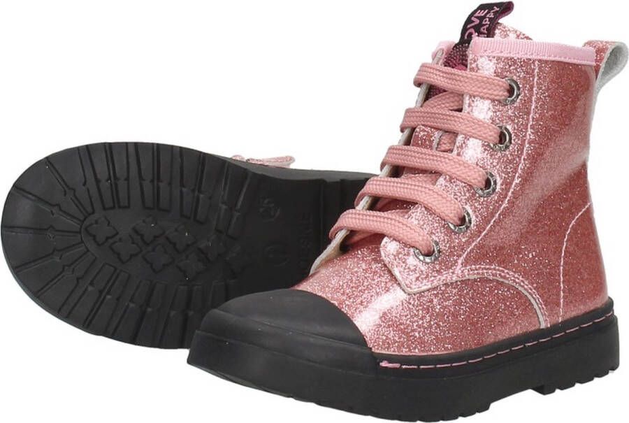 Shoesme veterboot Veterschoenen Meisje roze - Foto 9