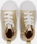 Shoesme SH24S007 Shiny Gold Sneakers hoge-sneakers - Thumbnail 2