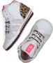 Shoesme BP21S002-B leren babyschoenen met panterprint wit - Thumbnail 9