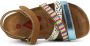 Shoesme leren sandalen met kraaltjes bruin multi Meisjes Leer All over print 34 - Thumbnail 7