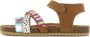 Shoesme leren sandalen met kraaltjes bruin multi Meisjes Leer All over print 34 - Thumbnail 8