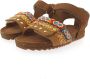 Shoesme leren sandalen met kraaltjes bruin Meisjes Leer Meerkleurig 30 - Thumbnail 6
