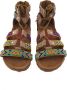 Shoesme leren sandalen met kraaltjes beige Meisjes Leer All over print 33 - Thumbnail 6