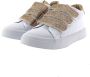 Shoesme leren sneakers wit goud met glitters Meisjes Leer Meerkleurig 29 - Thumbnail 12