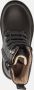 Shoesme Nt21w005 Veterboots Laarzen Met Veters Meisjes Kids Zwart - Thumbnail 11