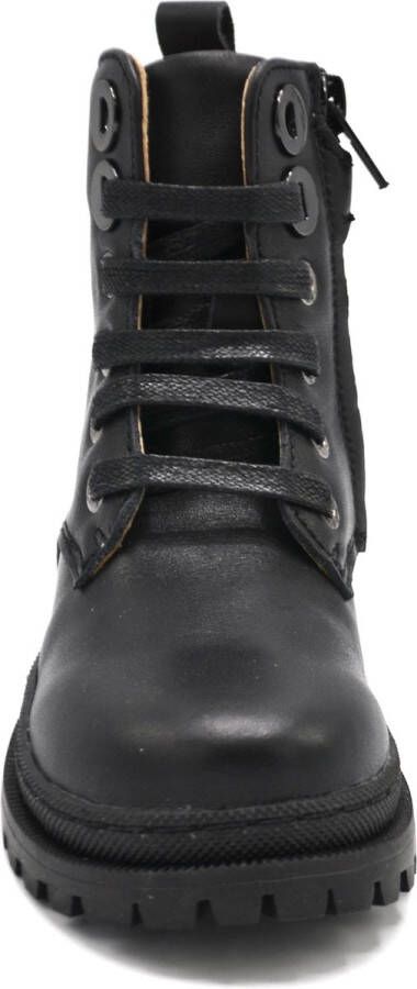 Shoesme Nt21w005 Veterboots Laarzen Met Veters Meisjes Zwart