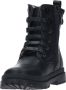 Shoesme Nt21w005 Veterboots Laarzen Met Veters Meisjes Kids Zwart - Thumbnail 8