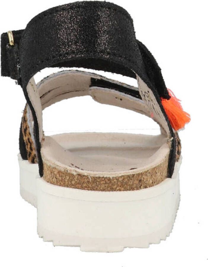 Shoesme rampa sandaal RA22S077-A zwart Brons