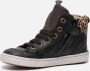 Shoesme UR21W052 A Black Gold Sneakers hoge sneakers - Thumbnail 14