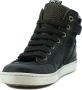 Shoesme UR21W052 A Black Gold Sneakers hoge sneakers - Thumbnail 5