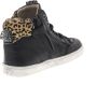 Shoesme UR21W052 A Black Gold Sneakers hoge sneakers - Thumbnail 9