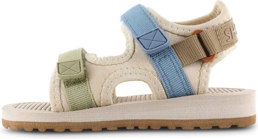 Shoesme sandalen beige blauw groen Jongens Textiel Meerkleurig 24 - Foto 7