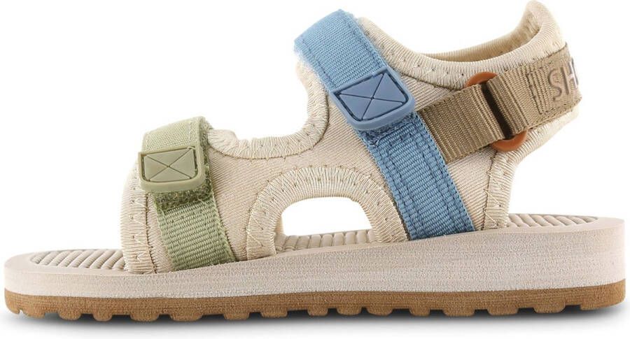 Shoesme sandalen beige blauw groen Jongens Textiel Meerkleurig 35 - Foto 7