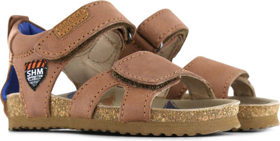 Shoesme BI21S096-A leren sandalen cognac Bruin Jongens Suede Effen 29 - Foto 10