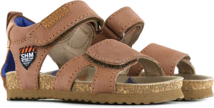 Shoesme BI21S096-A leren sandalen cognac Bruin Jongens Suede Effen 26 - Foto 12