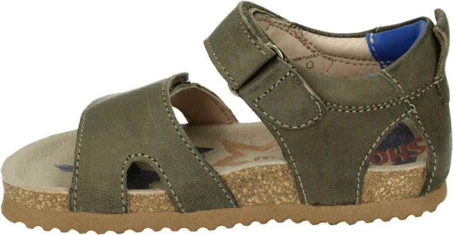 Shoesme Sandalen Jongens Green Leer