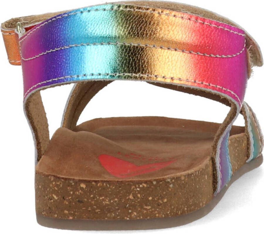 Shoesme Sandalen Meisjes Rainbow Leer