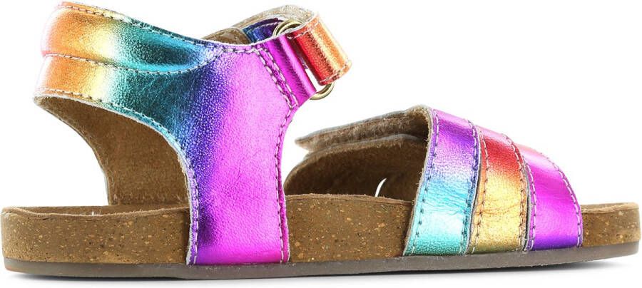 Shoesme Sandalen Meisjes Rainbow Leer