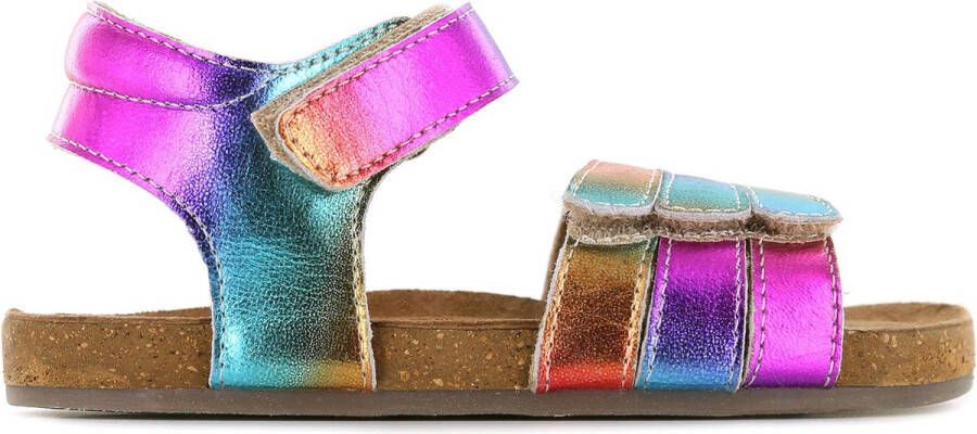 Shoesme Sandalen Meisjes Rainbow Leer