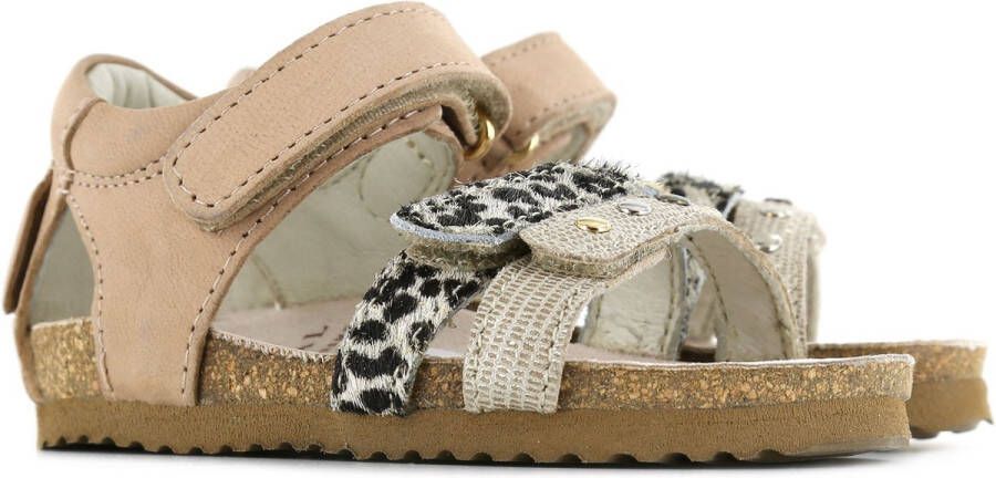 Shoesme Sandalen Meisjes Taupe Leer