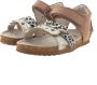 Shoesme bio sandaal BI22S076 N taupe zebra - Thumbnail 12