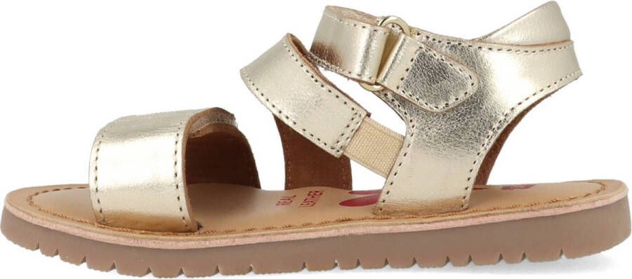 Shoesme Shiny Sandalen goud Leer Meisjes