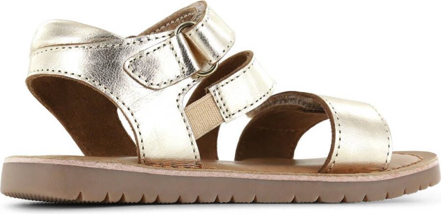 Shoesme Shiny Sandalen goud Leer Meisjes