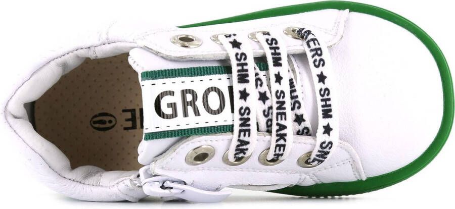 Shoesme Sneaker Wit Groen
