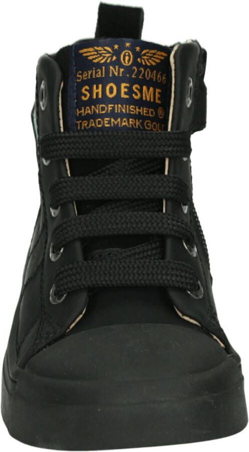 Shoesme Sneakers Jongens Black Leer