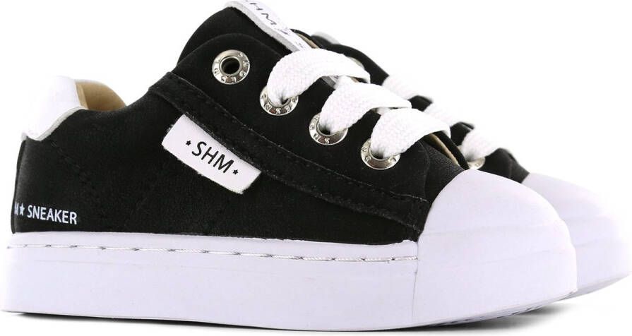 Shoesme Sneakers Jongens Black Leer