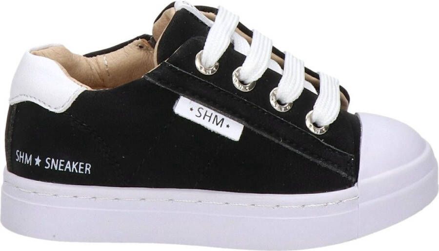Shoesme Sneakers Jongens Black Leer