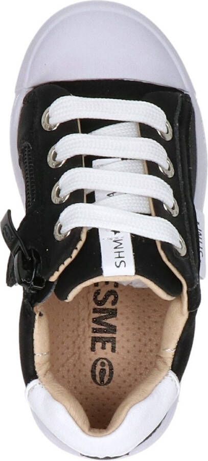 Shoesme Sneakers Jongens Black Leer