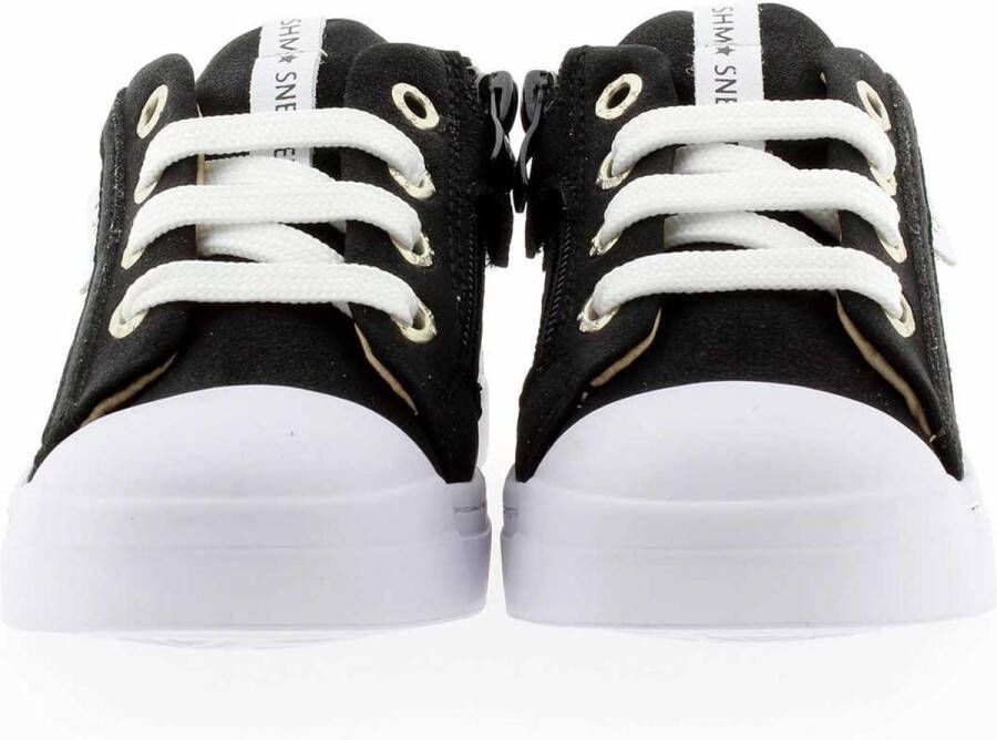 Shoesme Sneakers Jongens Black Leer