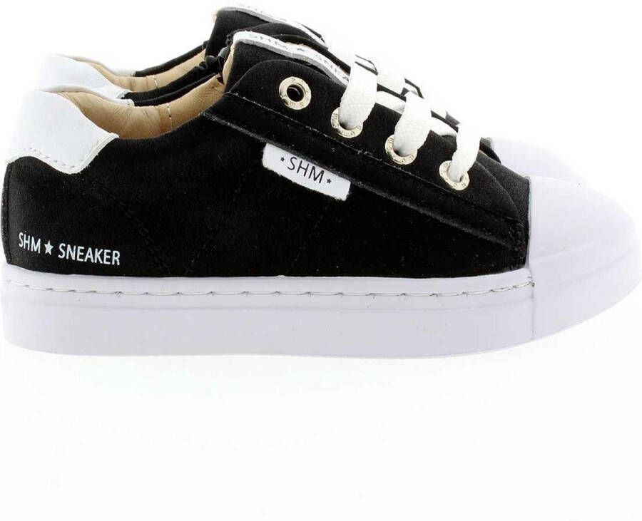 Shoesme Sneakers Jongens Black Leer