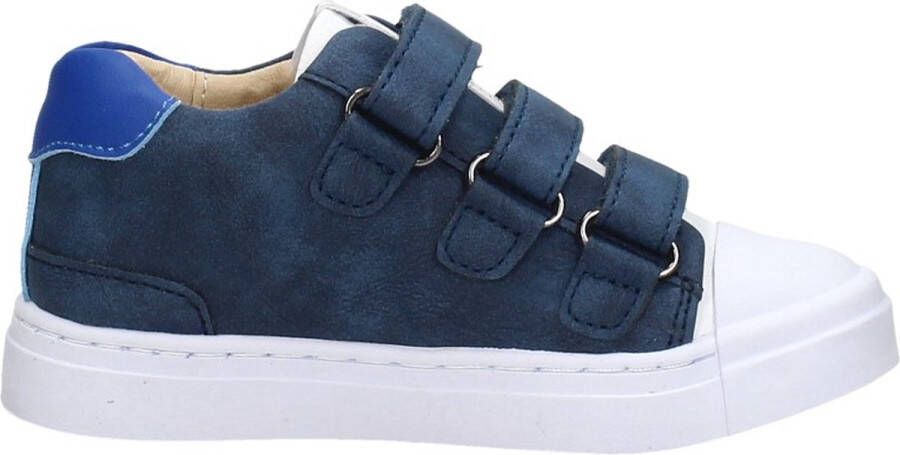 Shoesme Sneakers Jongens BLUE WHITE Leer